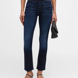 MOTHER The Mid Rise Dazzler Dark Wash Ankle Now or Never Jean Size 33 EUC